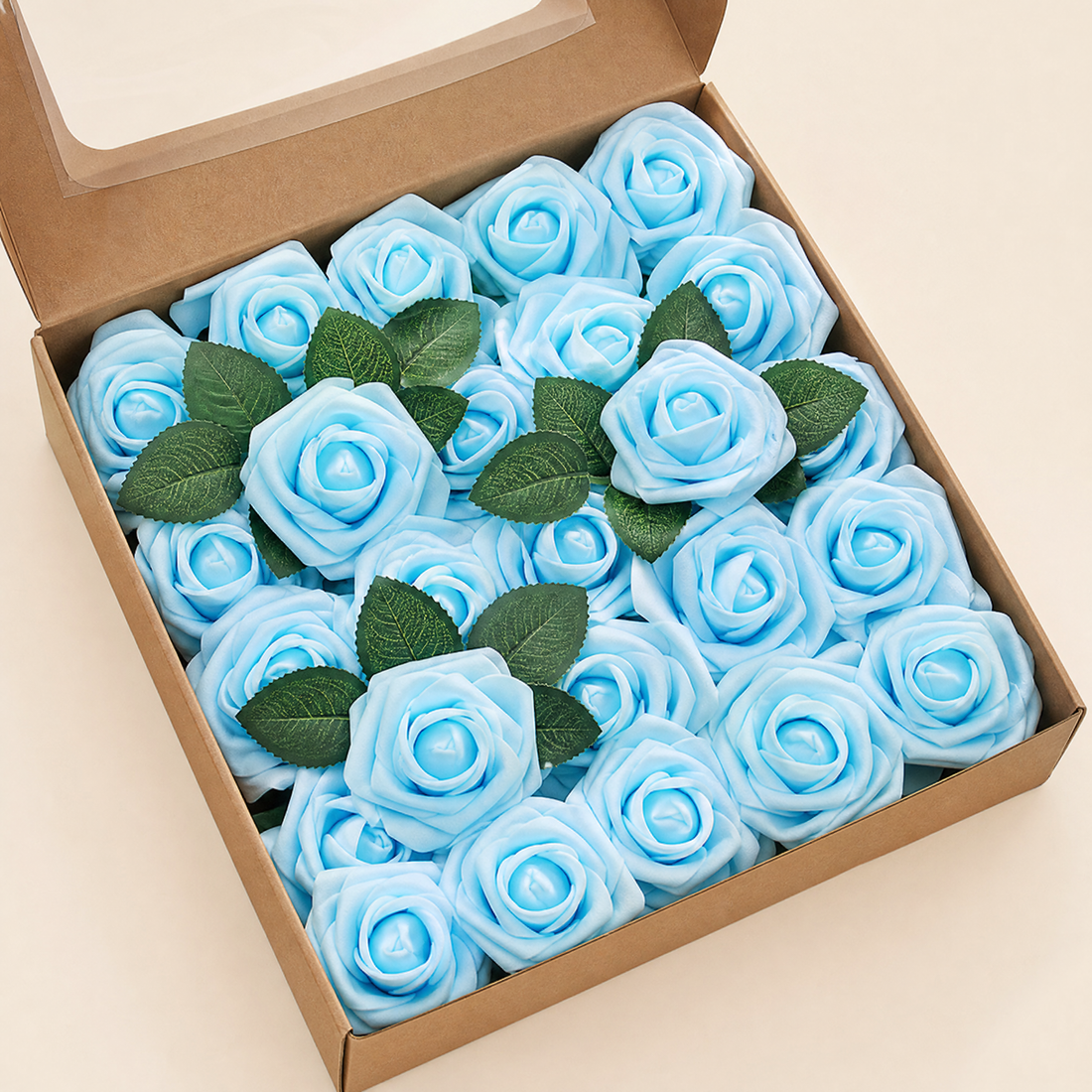 Artificial Foam Roses – Bulk Wedding Bouquet Centerpiece Valentine Gift Decoration