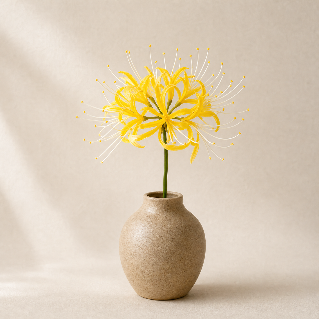 Artificial Higanbana Stem – Real Touch Silk Faux Equinox Flower Branch Home Decor