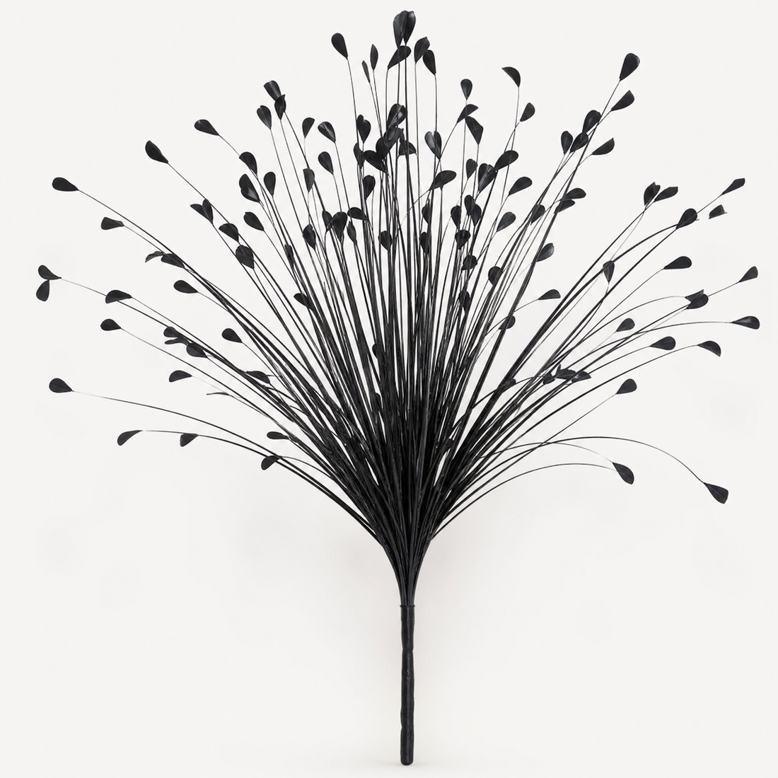 Peacock Grass Spray Stems – Faux Reed Bunch Wedding Decor Floral Arrangement 7pc