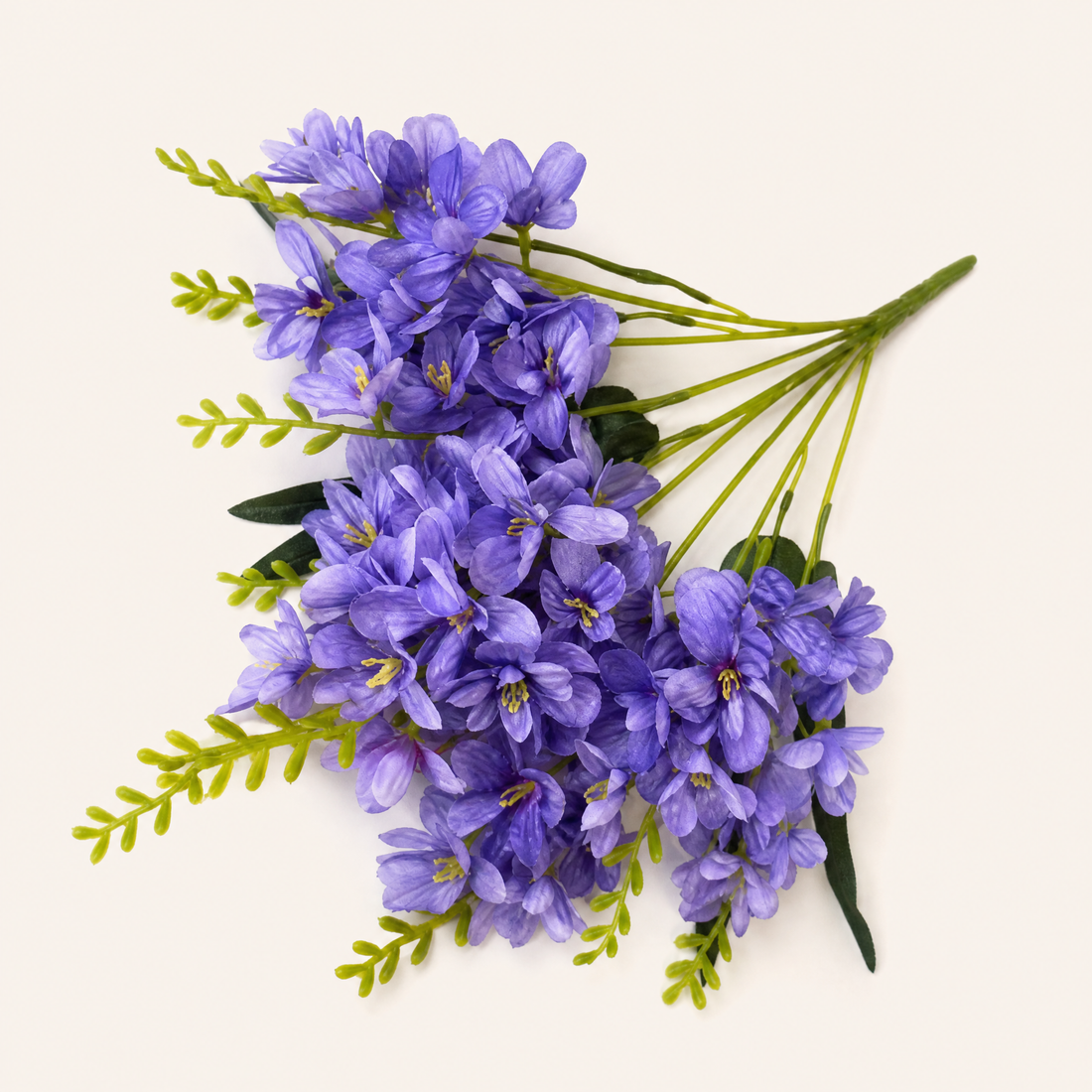 Silk Freesia Flower Stems – Faux Floral Bouquet for Wedding Table and Home Decor Display