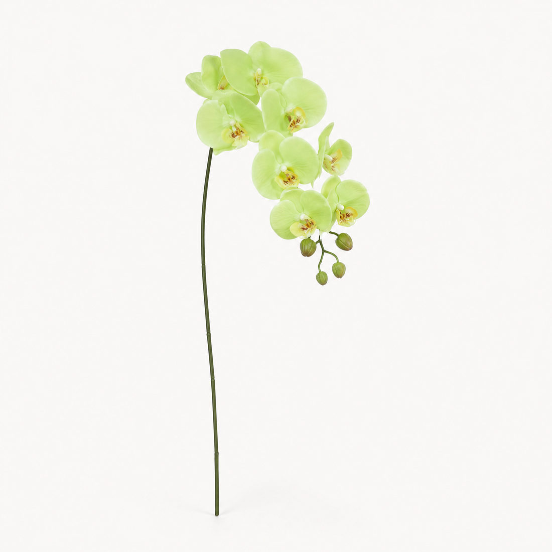 Artificial Orchid Stem – 9 Heads 98cm Faux Phalaenopsis for Home Wedding Decor