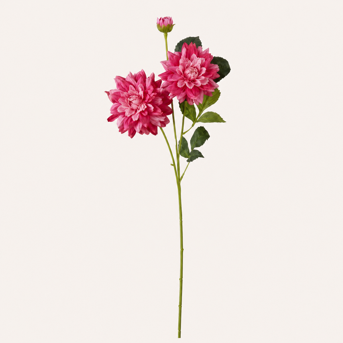 Artificial Dahlia Stem – Silk Faux Flower for Home Decor Wedding Arrangements 76cm