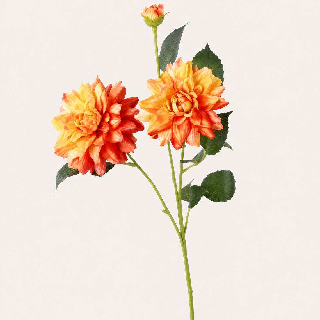 Artificial Dahlia Stem – Silk Faux Flower for Home Decor Wedding Arrangements 76cm