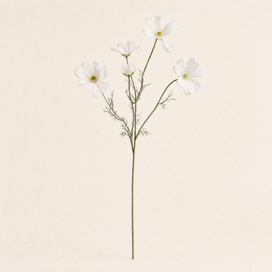 Faux Cosmos Flower Stem – Silk Flocked, 60 cm, Wedding Table Arrangement Decor