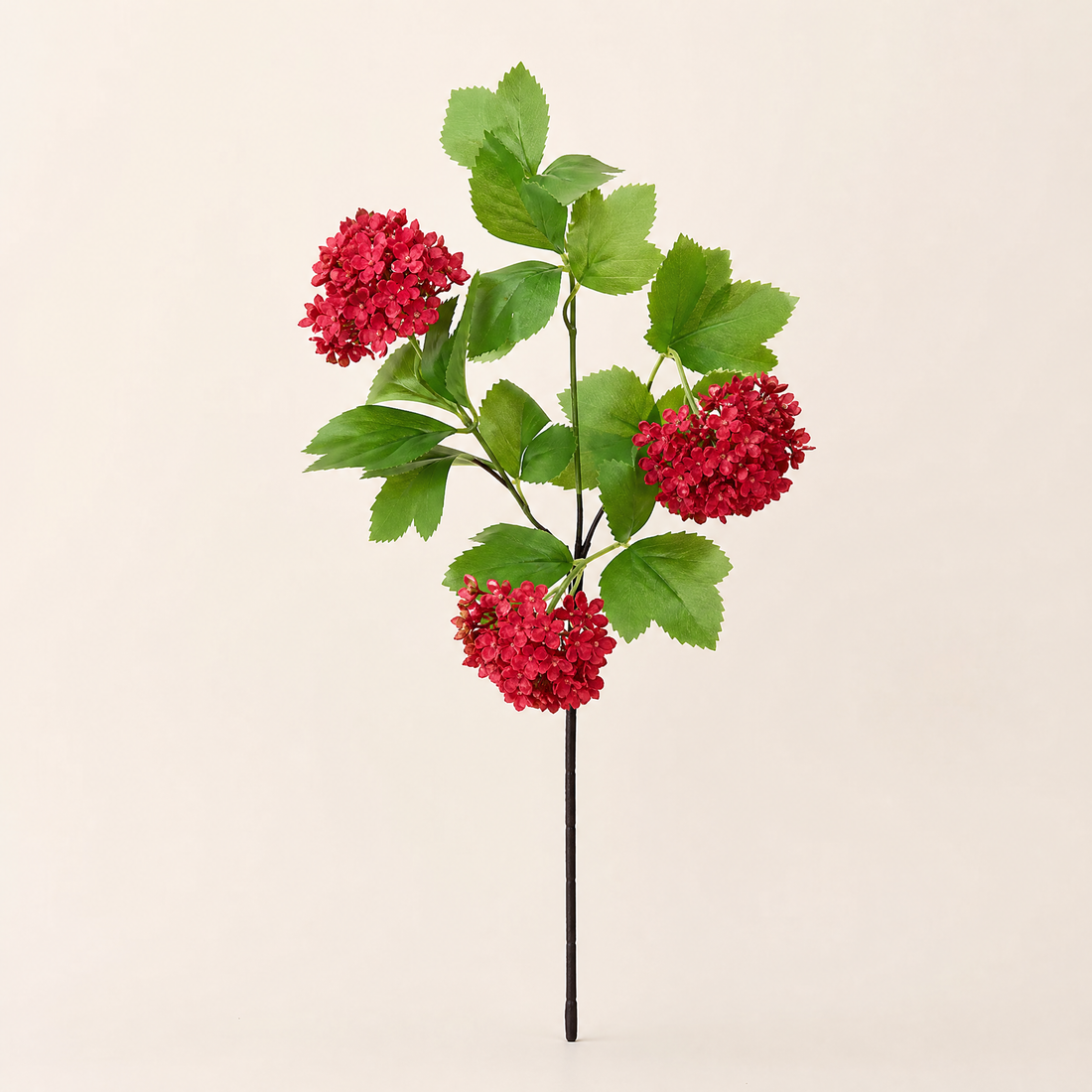 Artificial Hydrangea Stem – Silk -Head Spray for Wedding Table and Home Decor