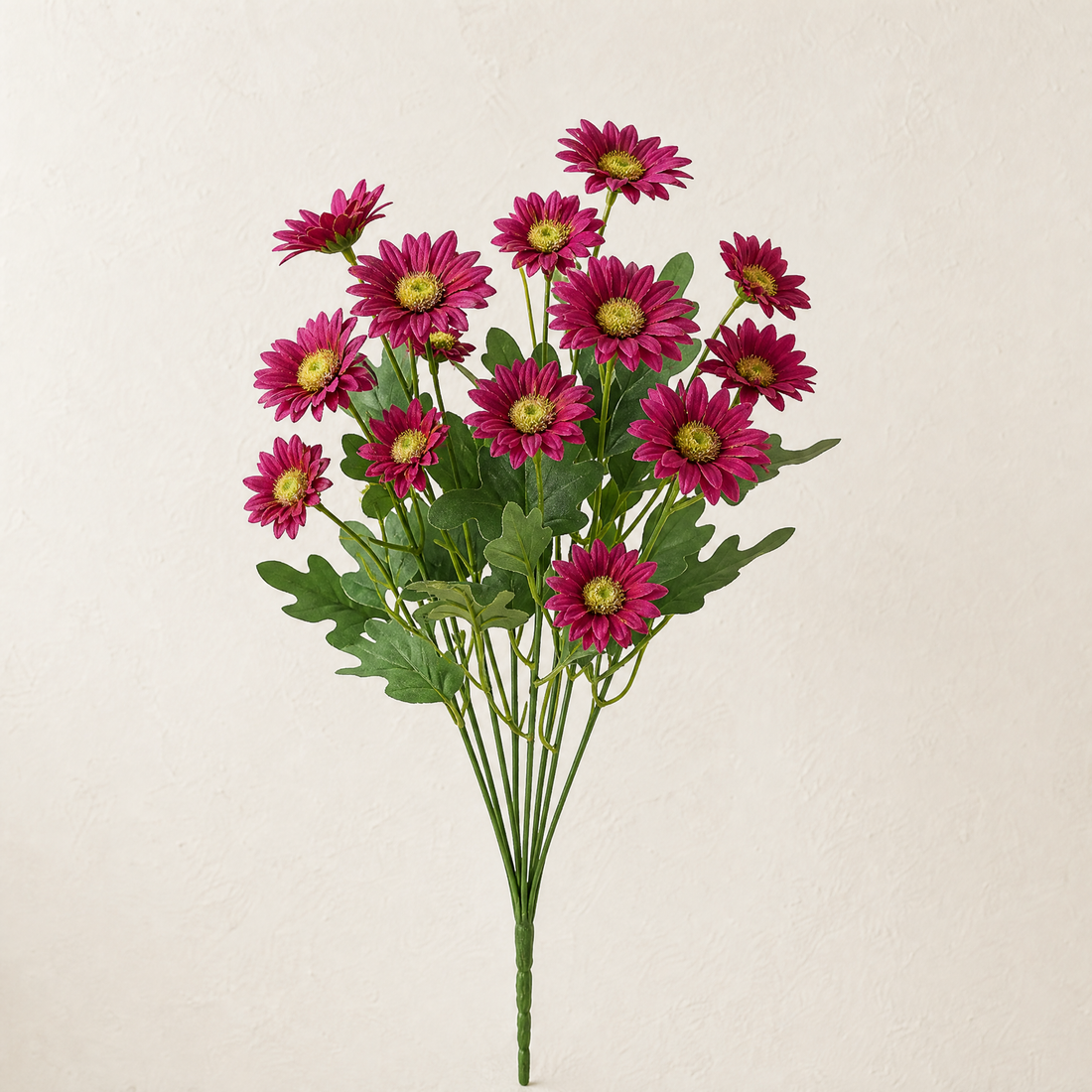 Artificial Daisy Bouquet 21 Stems – Faux Chamomile Flowers Wedding Home Decor DIY