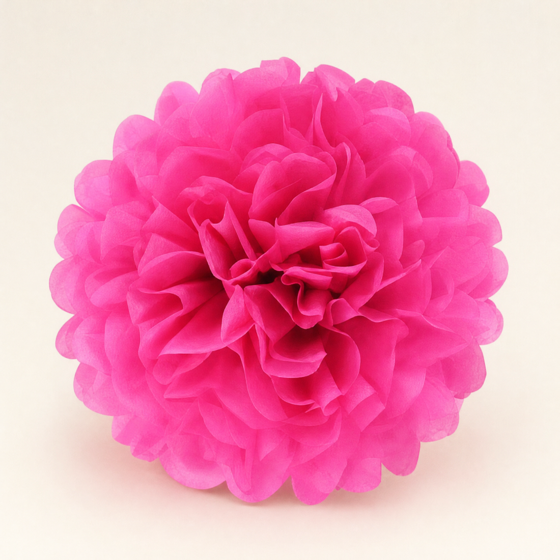 Paper Pom Poms 5 Pack – 4 to 12 Inch Wedding Birthday Party Hanging Decor