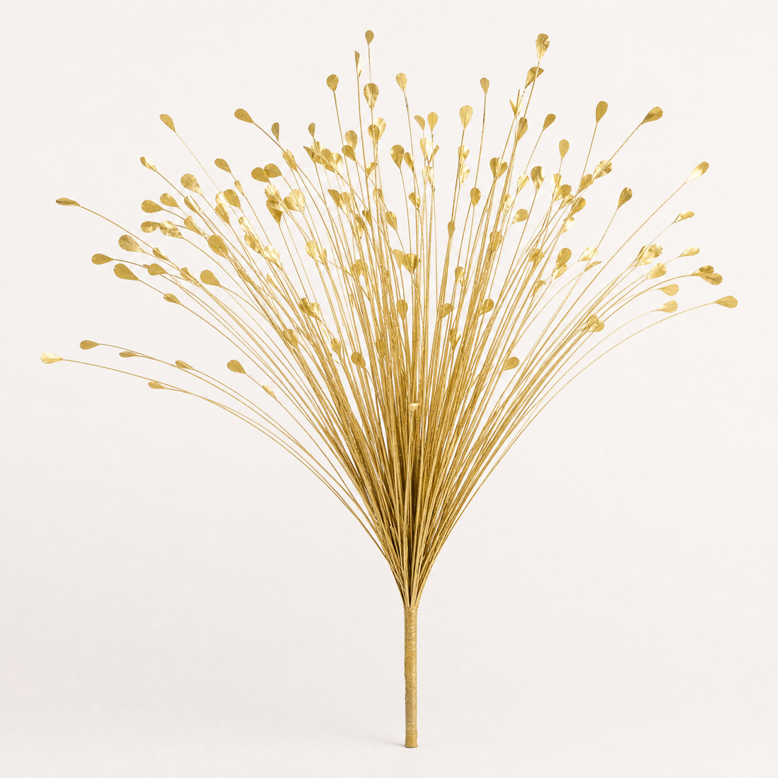 Peacock Grass Spray Stems – Faux Reed Bunch Wedding Decor Floral Arrangement 7pc