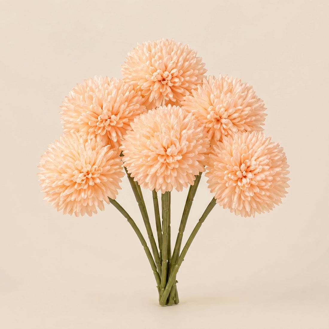 Artificial Hydrangea Stems Set of 5 – Faux Silk Flowers for Vase Wedding Home Decor