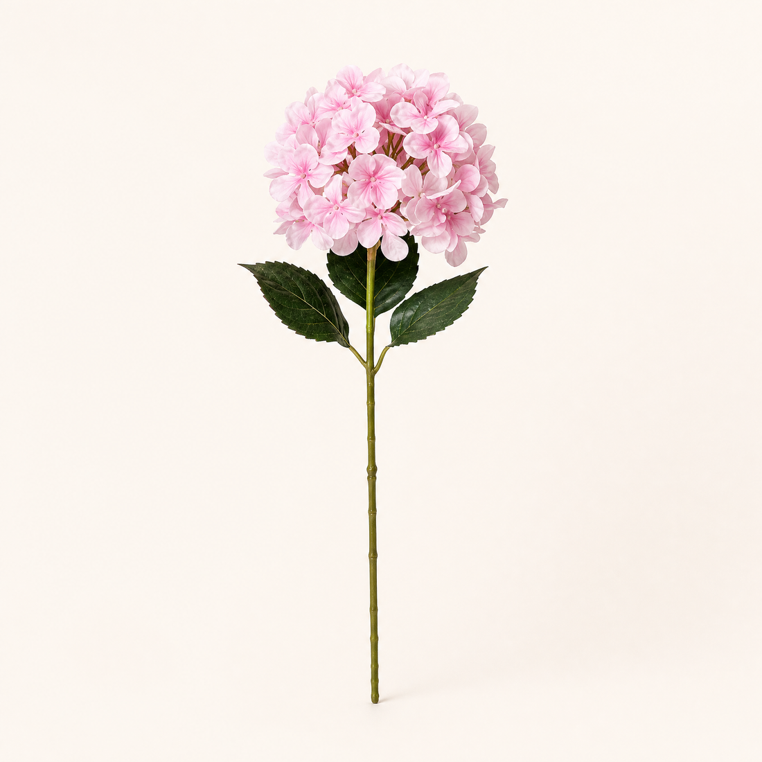 Silk Hydrangea Stem – Faux Floral for Home Decor, Vase, Wedding Arrangement