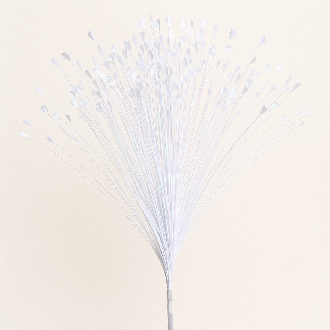 Peacock Grass Spray Stems – Faux Reed Bunch Wedding Decor Floral Arrangement 7pc