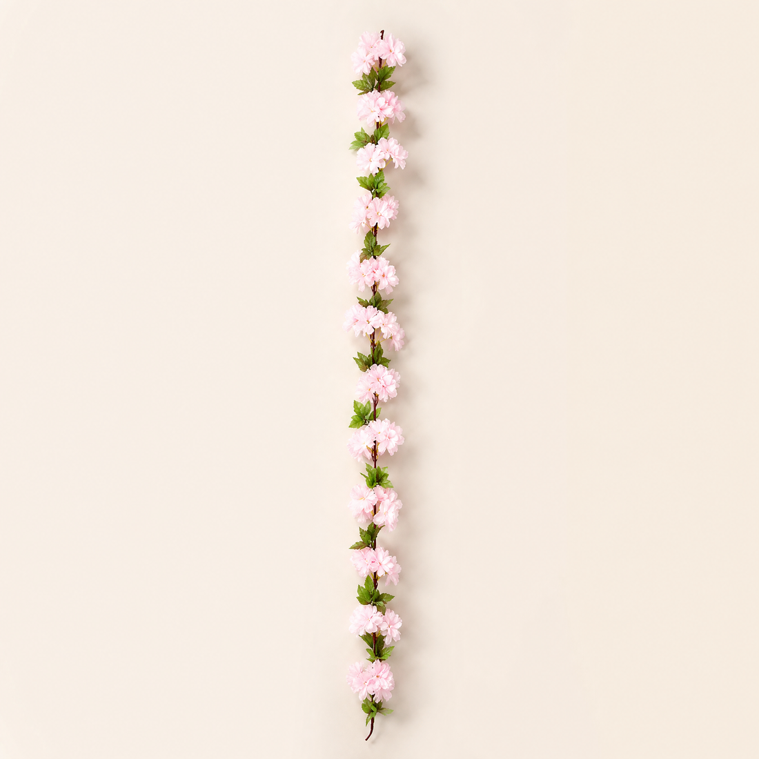 Faux Cherry Blossom Vine – 230cm Silk Floral Garland for Wedding Arch Home Decor