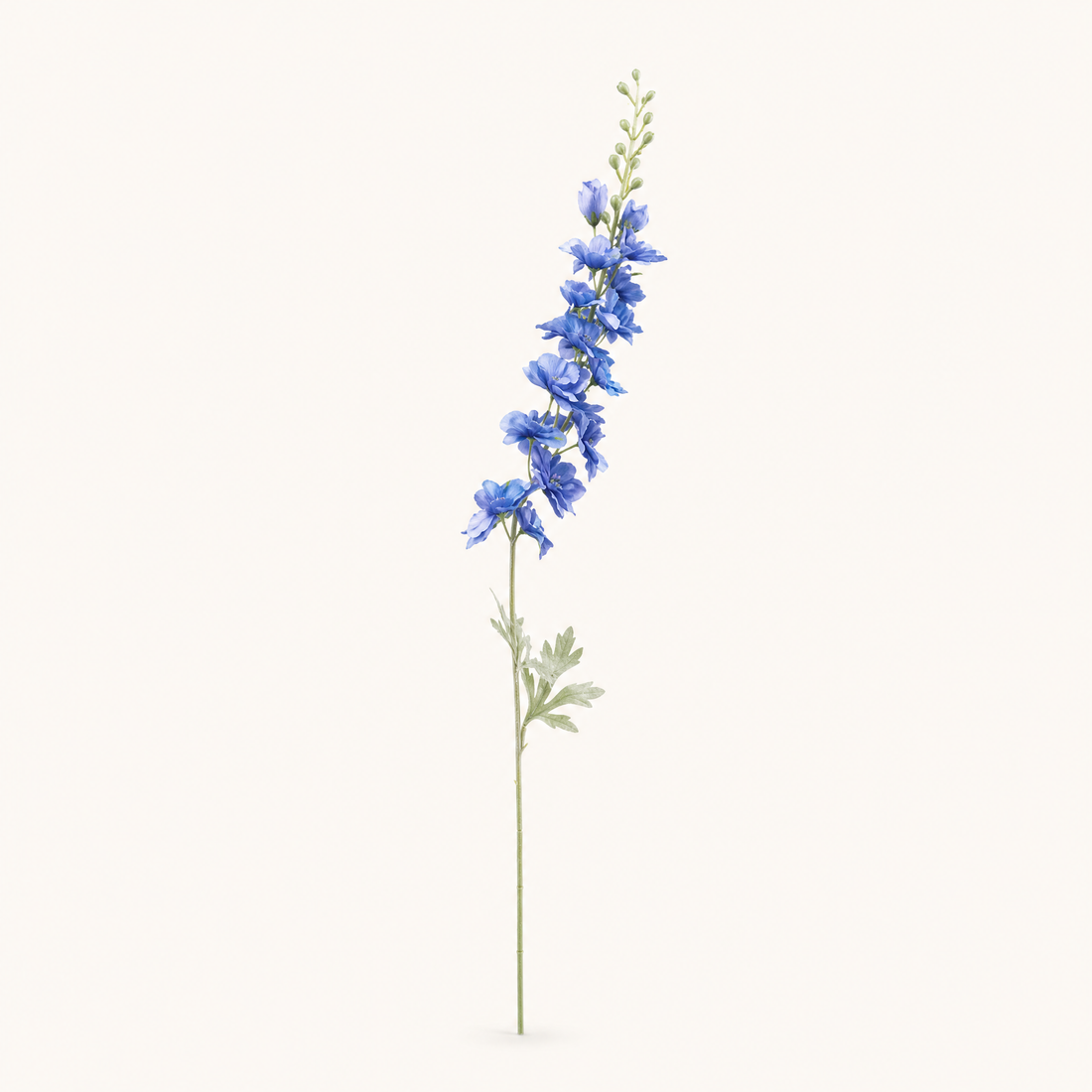 Faux Delphinium Stem – Tall Artificial Flower Branch for Vase Home Decor