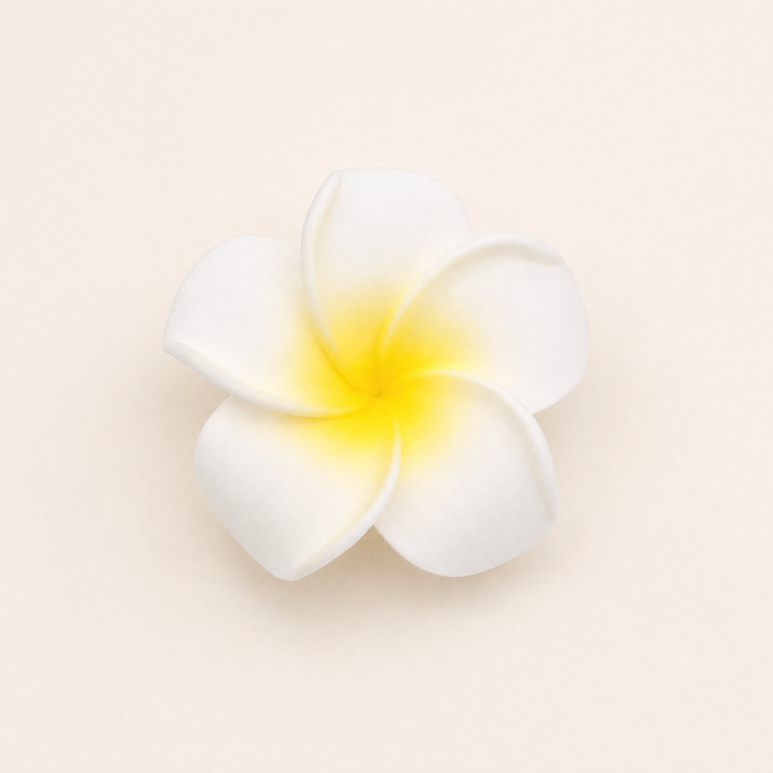 Foam Frangipani Flower Heads 10pcs – Faux Hawaiian Plumeria for Wedding Party Beach Decor