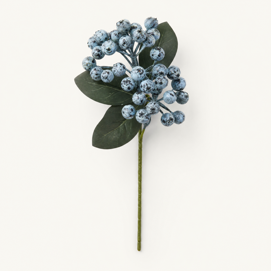 Faux Berry Stem Bunch – Artificial Fruit Pick for Wreaths and Holiday Decor