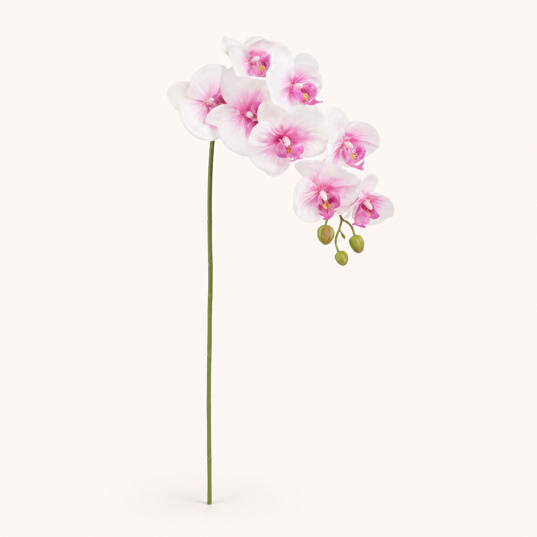 Artificial Orchid Stem – 9 Heads 98cm Faux Phalaenopsis for Home Wedding Decor