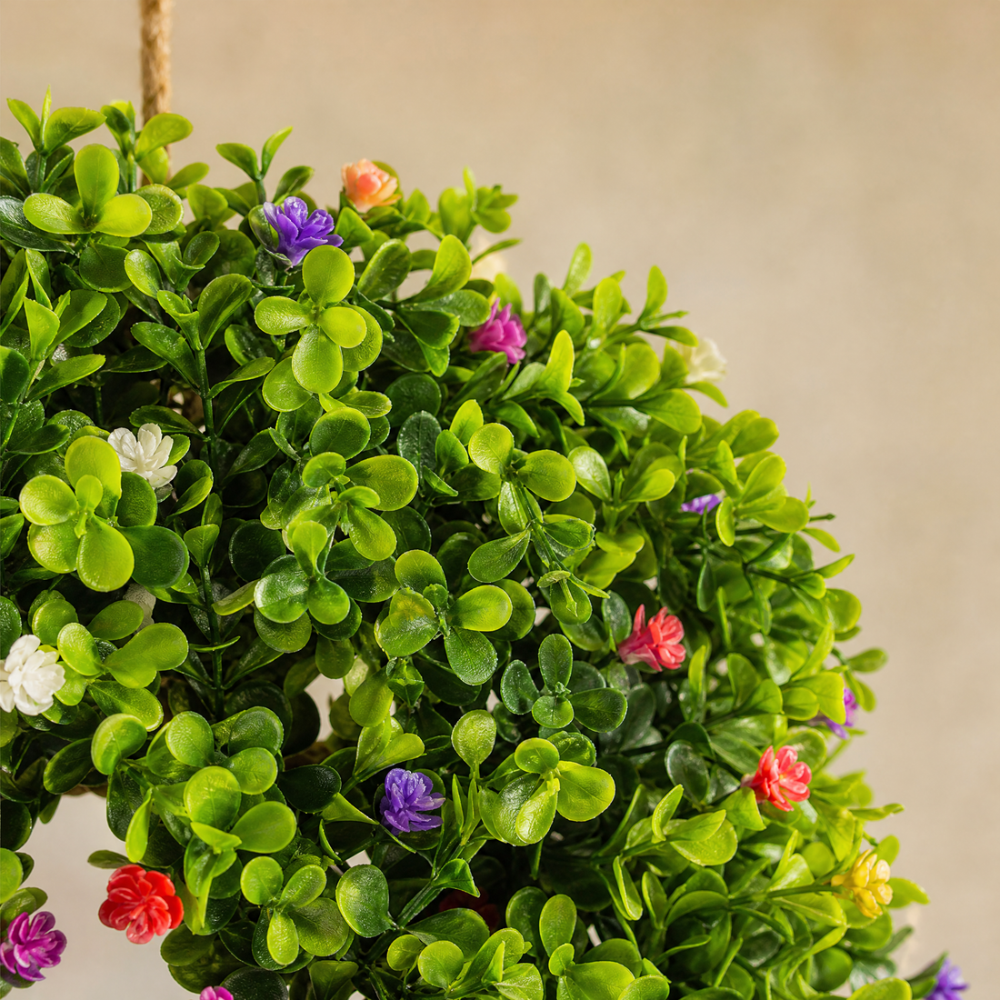 Artificial Eucalyptus Wreath – Faux Greenery Front Door Wall Spring Decor