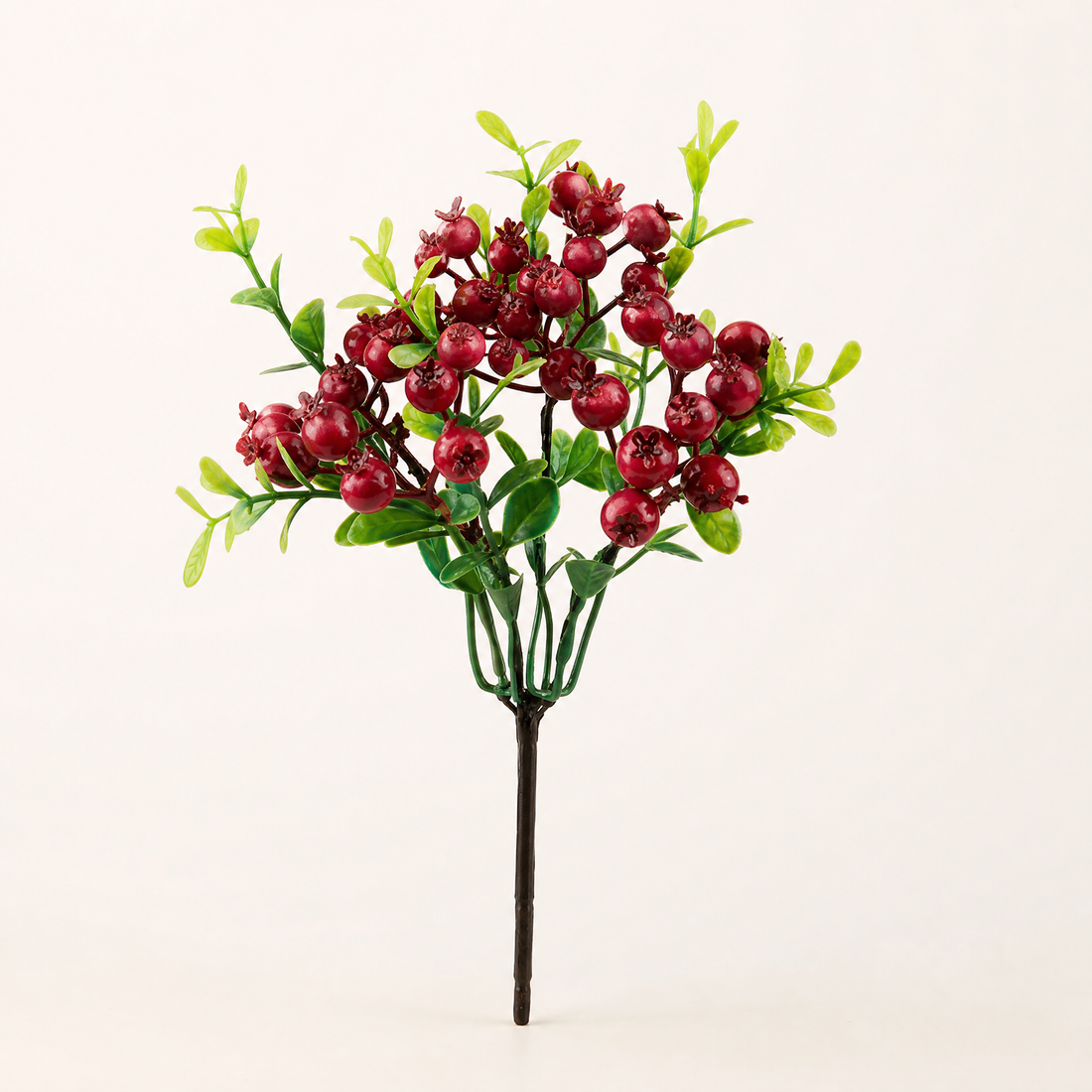 Faux Berry Stem – Artificial Fruit Branch for Vase, Wedding and Home Table Decor