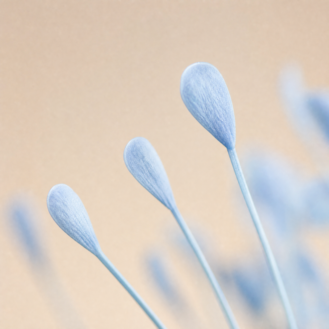 Peacock Grass Spray Stems – Faux Reed Bunch Wedding Decor Floral Arrangement 7pc