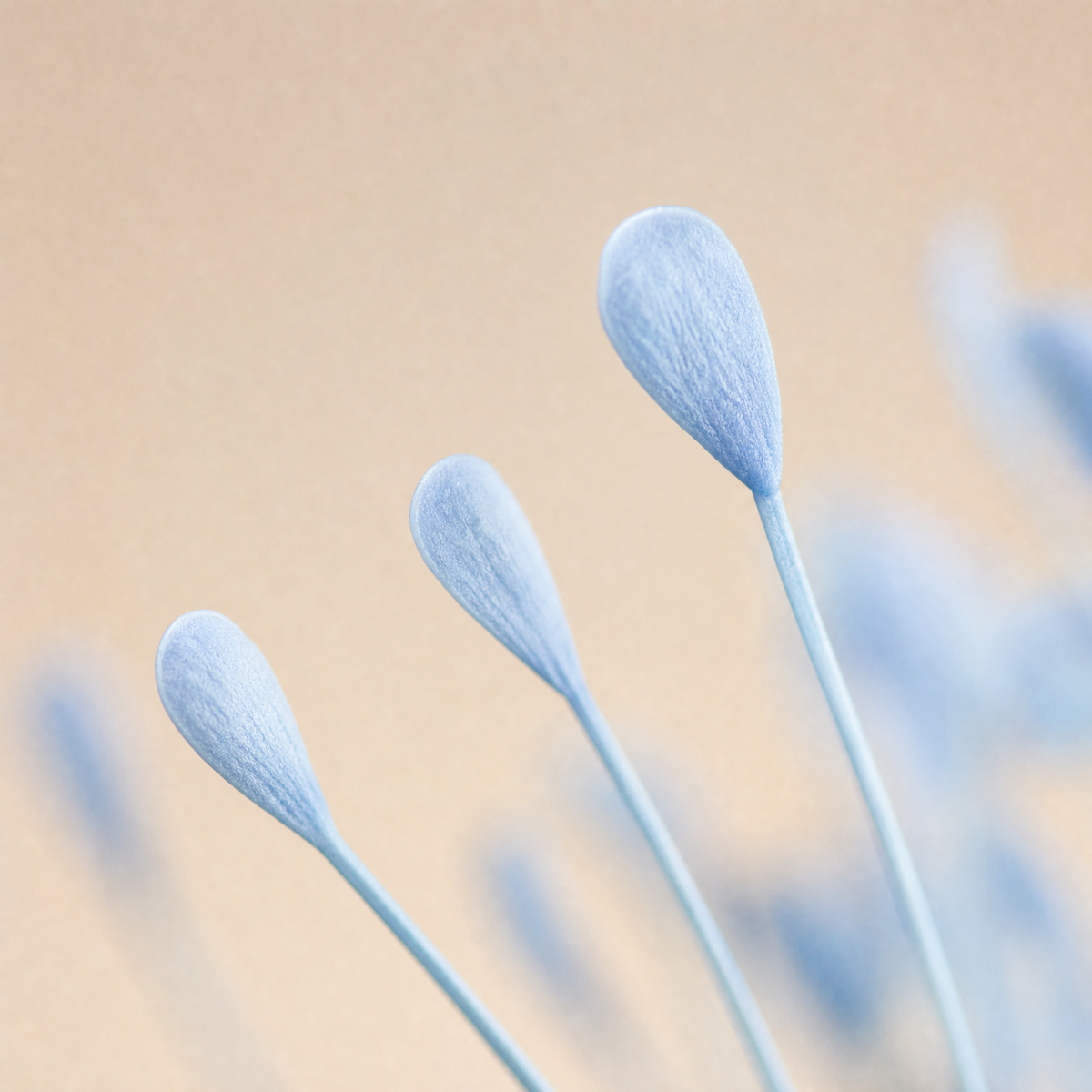 Peacock Grass Spray Stems – Faux Reed Bunch Wedding Decor Floral Arrangement 7pc