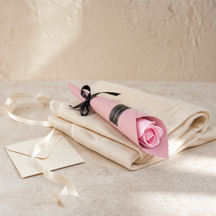 Rose Bouquet Faux Flower – Valentine Mother Teacher Gift