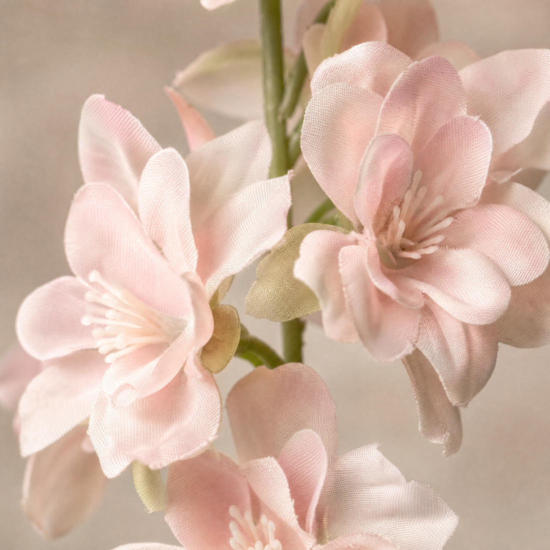 Faux Delphinium Stem – Tall Artificial Flower Branch for Vase Home Decor