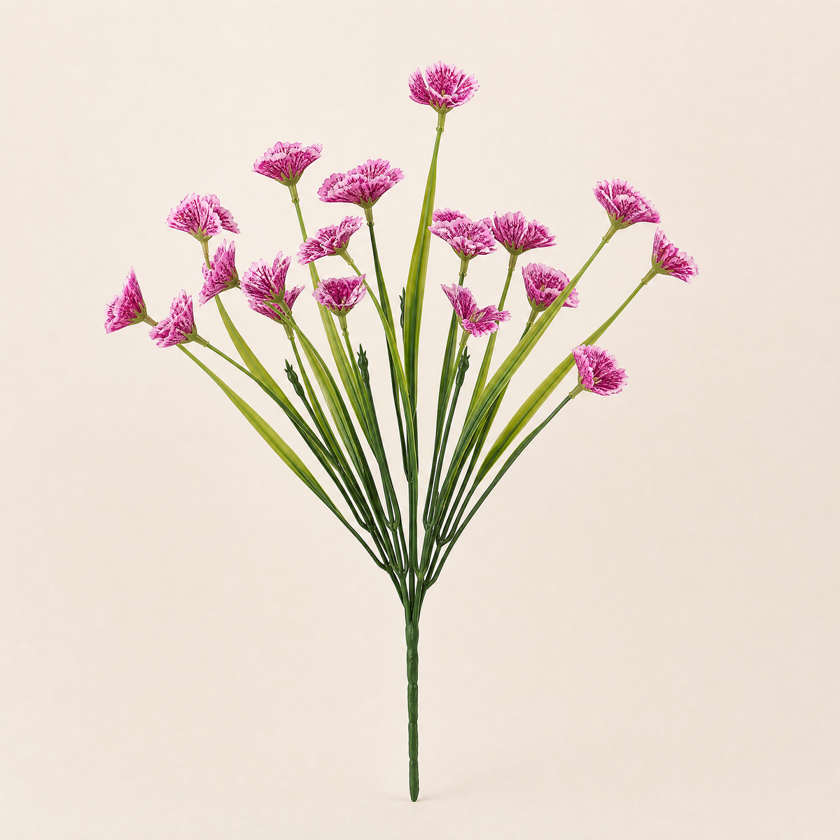 Artificial Violet Flower Bouquet – Silk Faux Blooms for Wedding and Home Decoration