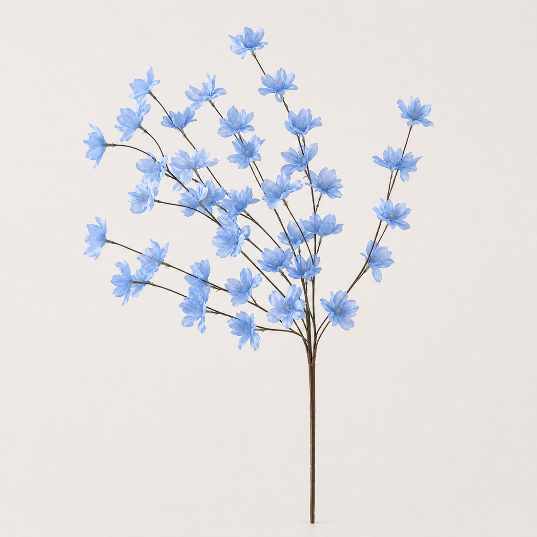 Faux Cherry Blossom Branch – Tall Artificial Sakura Branch for Wedding Home Vase Decor
