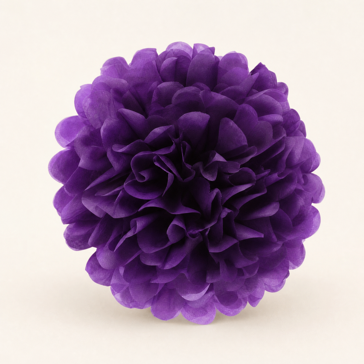 Paper Pom Poms 5 Pack – 4 to 12 Inch Wedding Birthday Party Hanging Decor