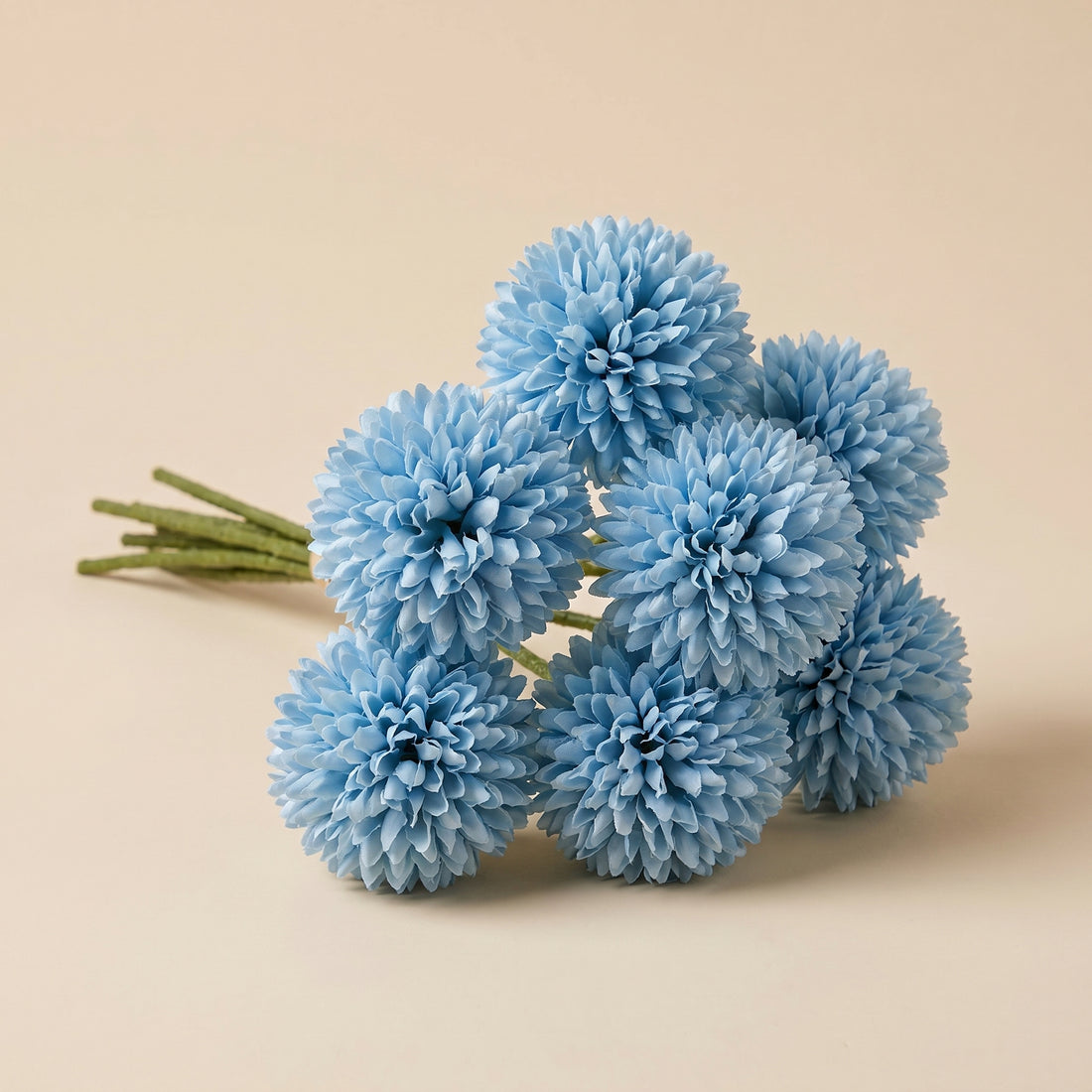 Artificial Hydrangea Stems Set of 5 – Faux Silk Flowers for Vase Wedding Home Decor