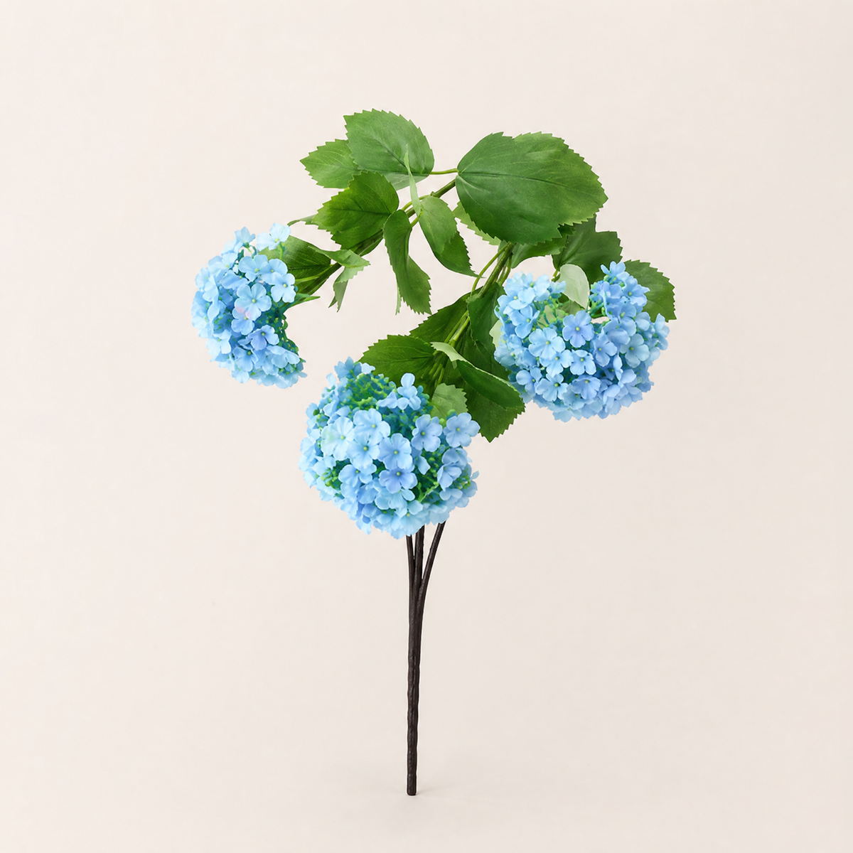 Artificial Hydrangea Stem – Silk -Head Spray for Wedding Table and Home Decor