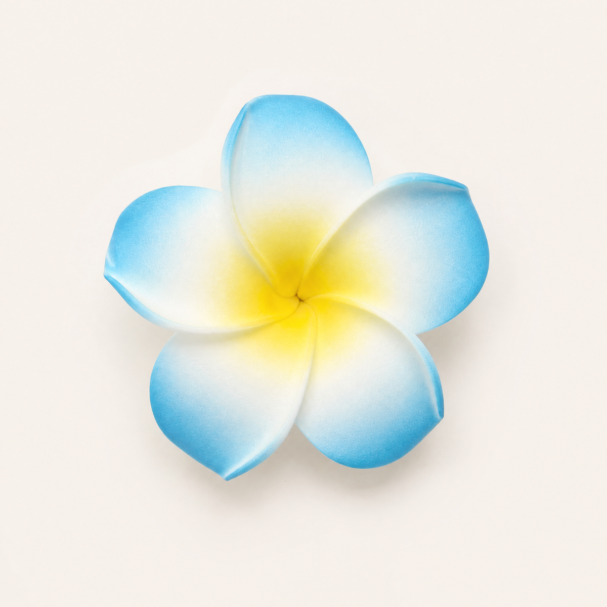 Foam Frangipani Flower Heads 10pcs – Faux Hawaiian Plumeria for Wedding Party Beach Decor