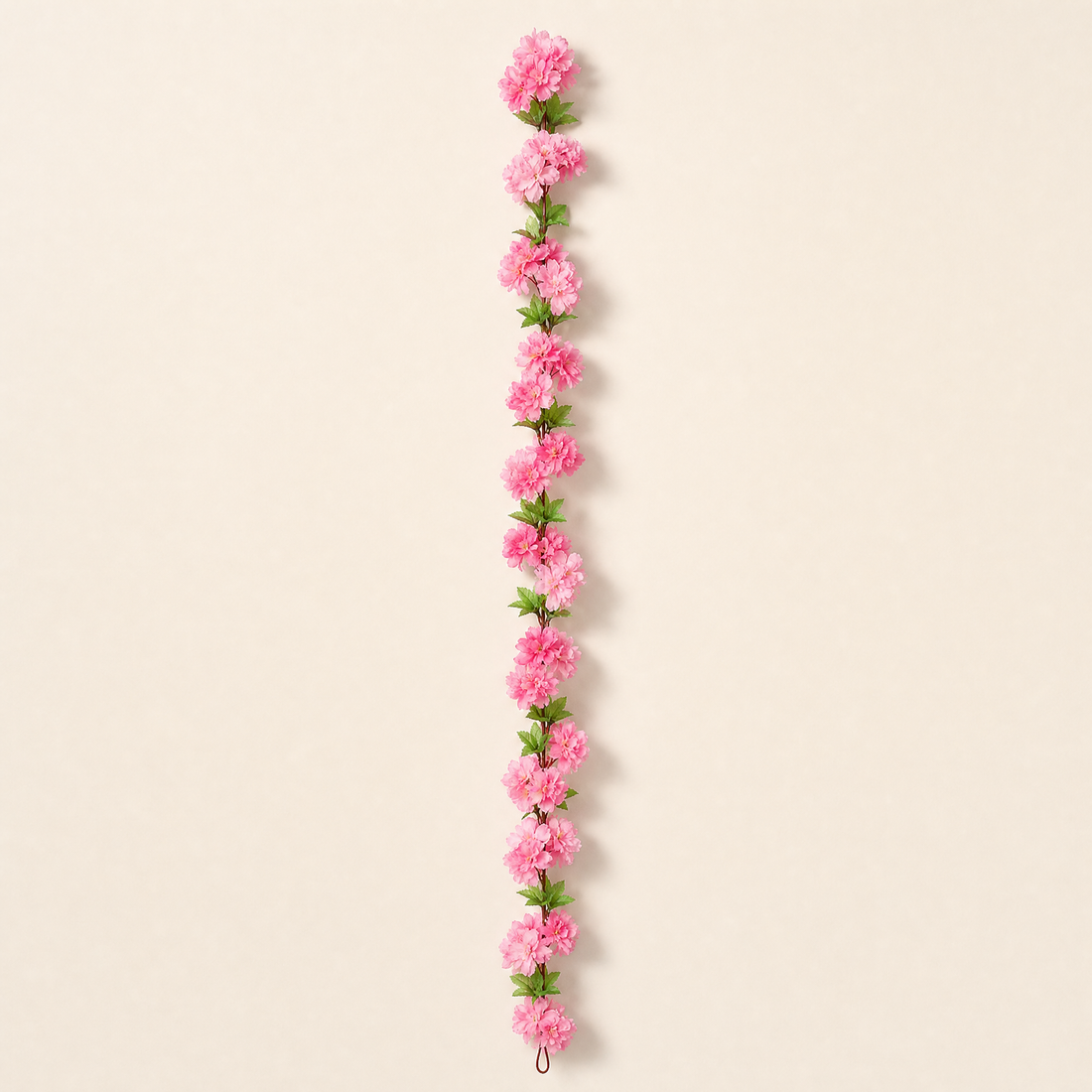 Faux Cherry Blossom Vine – 230cm Silk Floral Garland for Wedding Arch Home Decor