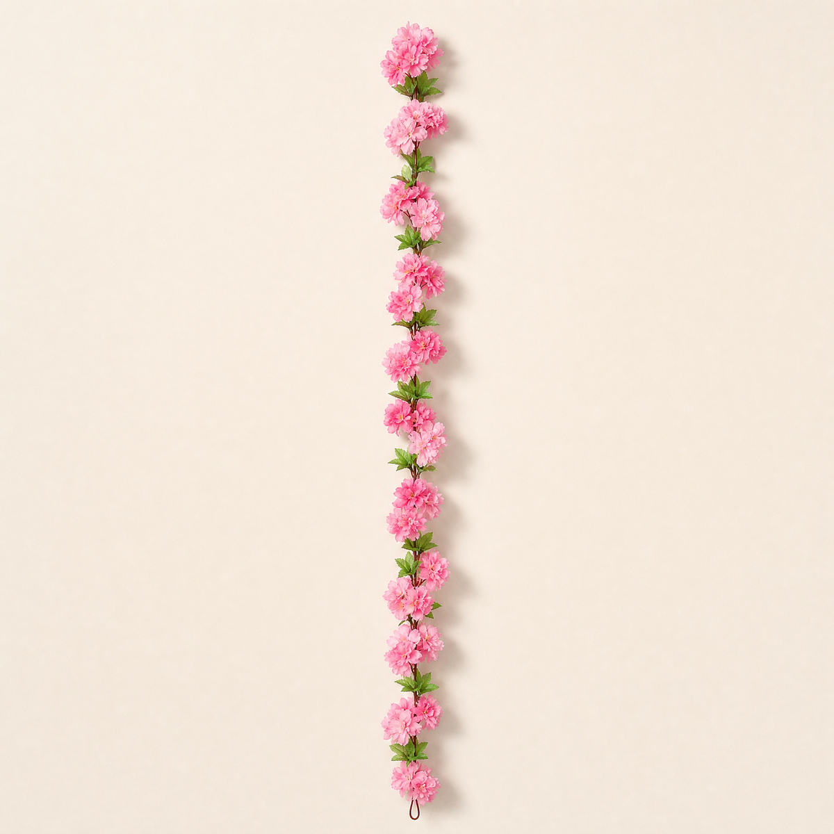 Faux Cherry Blossom Vine – 230cm Silk Floral Garland for Wedding Arch Home Decor