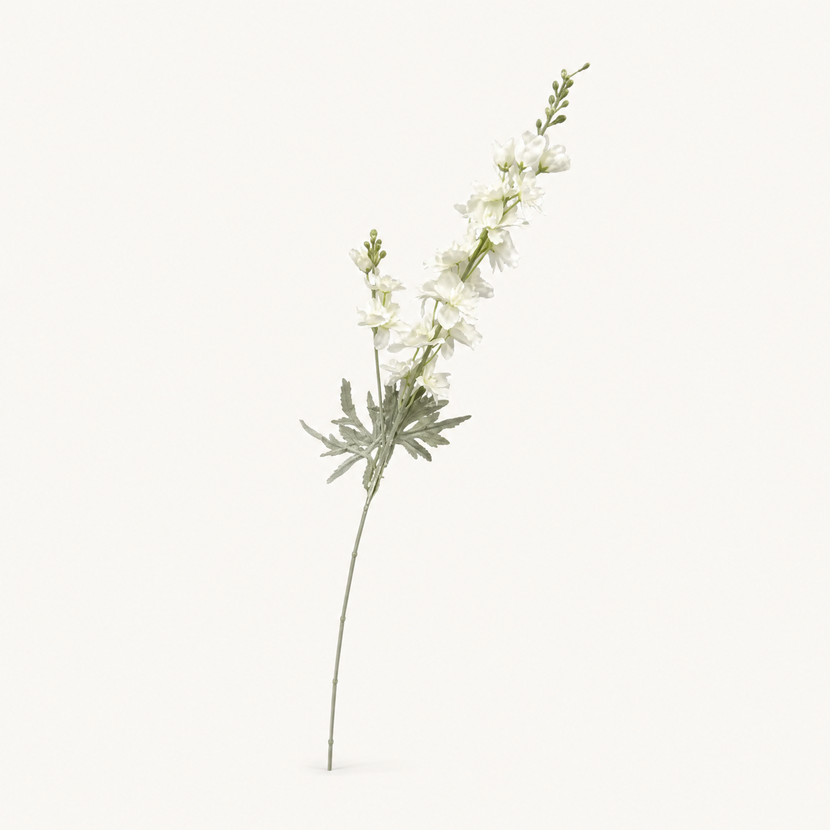 Faux Delphinium Stem – Tall Artificial Flower Branch for Vase Home Decor