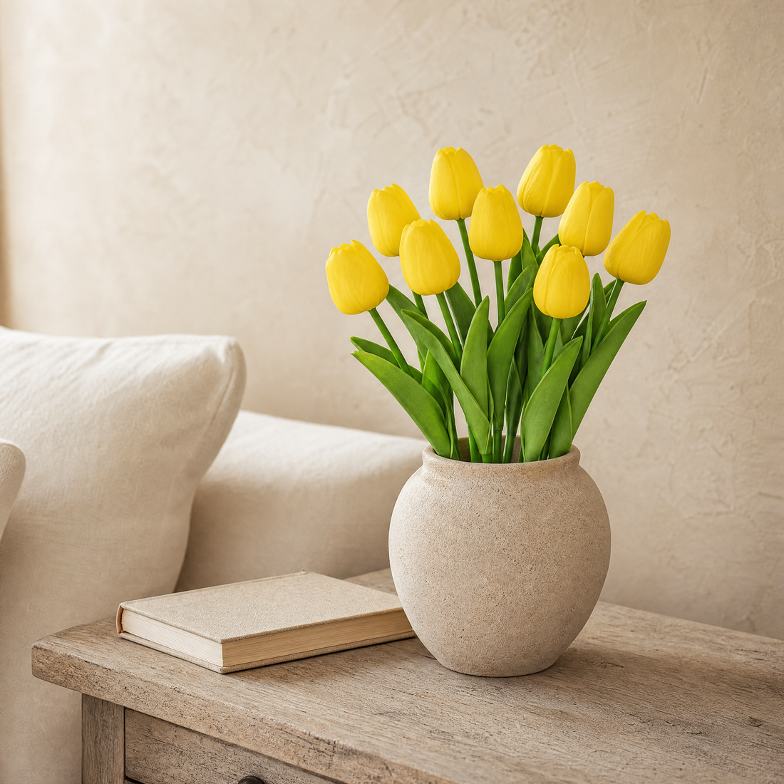 Artificial Tulips – Faux Flower Stems for Wedding and Home Styling