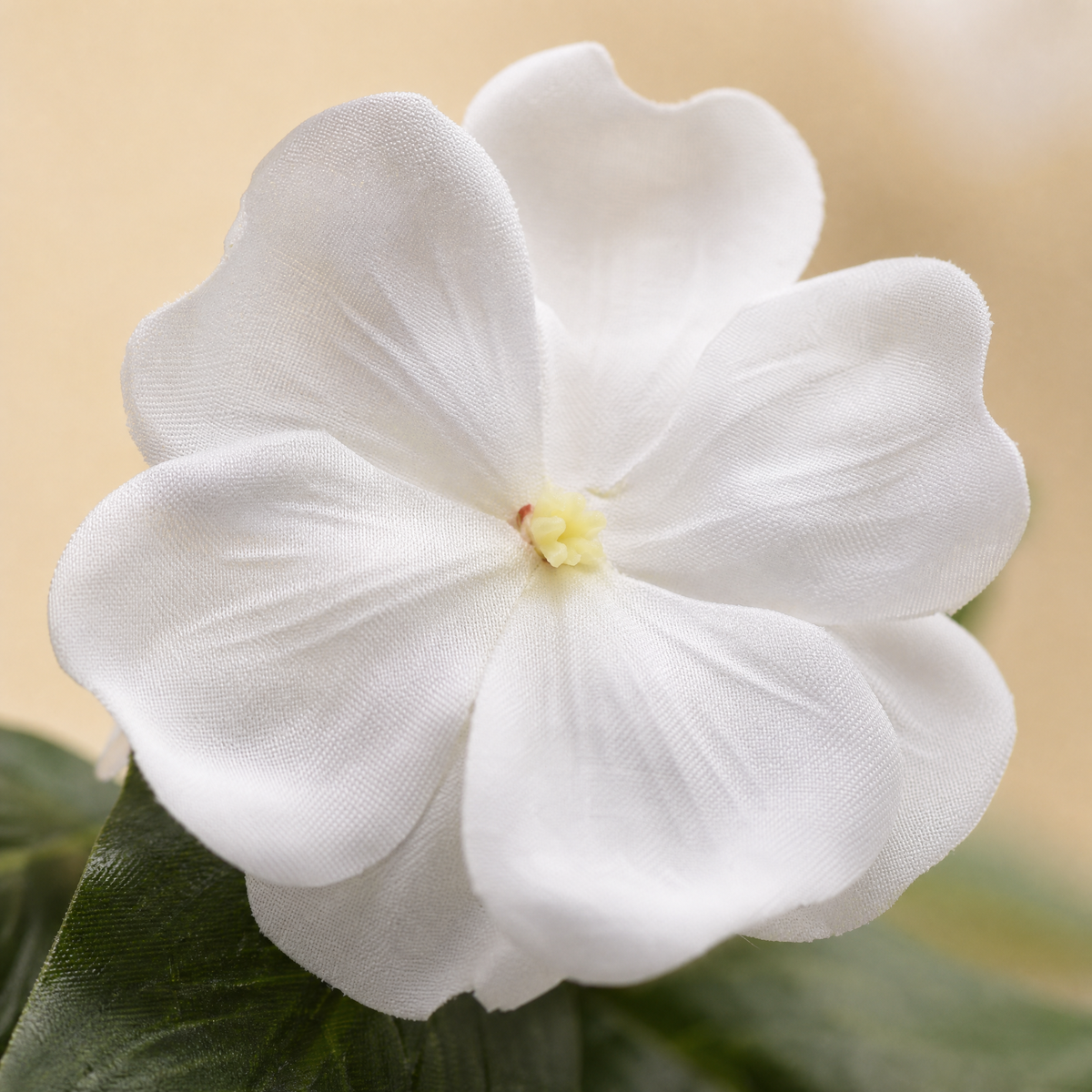 Artificial Impatiens Bouquet – Silk Flower Bush for Wedding Table Home Decor