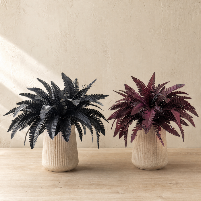 Artificial Fern Stem – Faux Silk Leaf Spray for Wedding Floral Decor and Home Styling