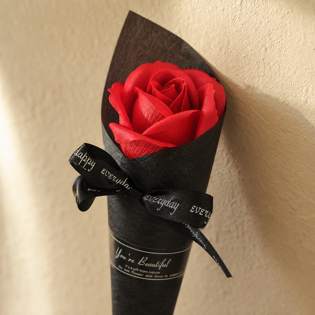 Rose Bouquet Faux Flower – Valentine Mother Teacher Gift