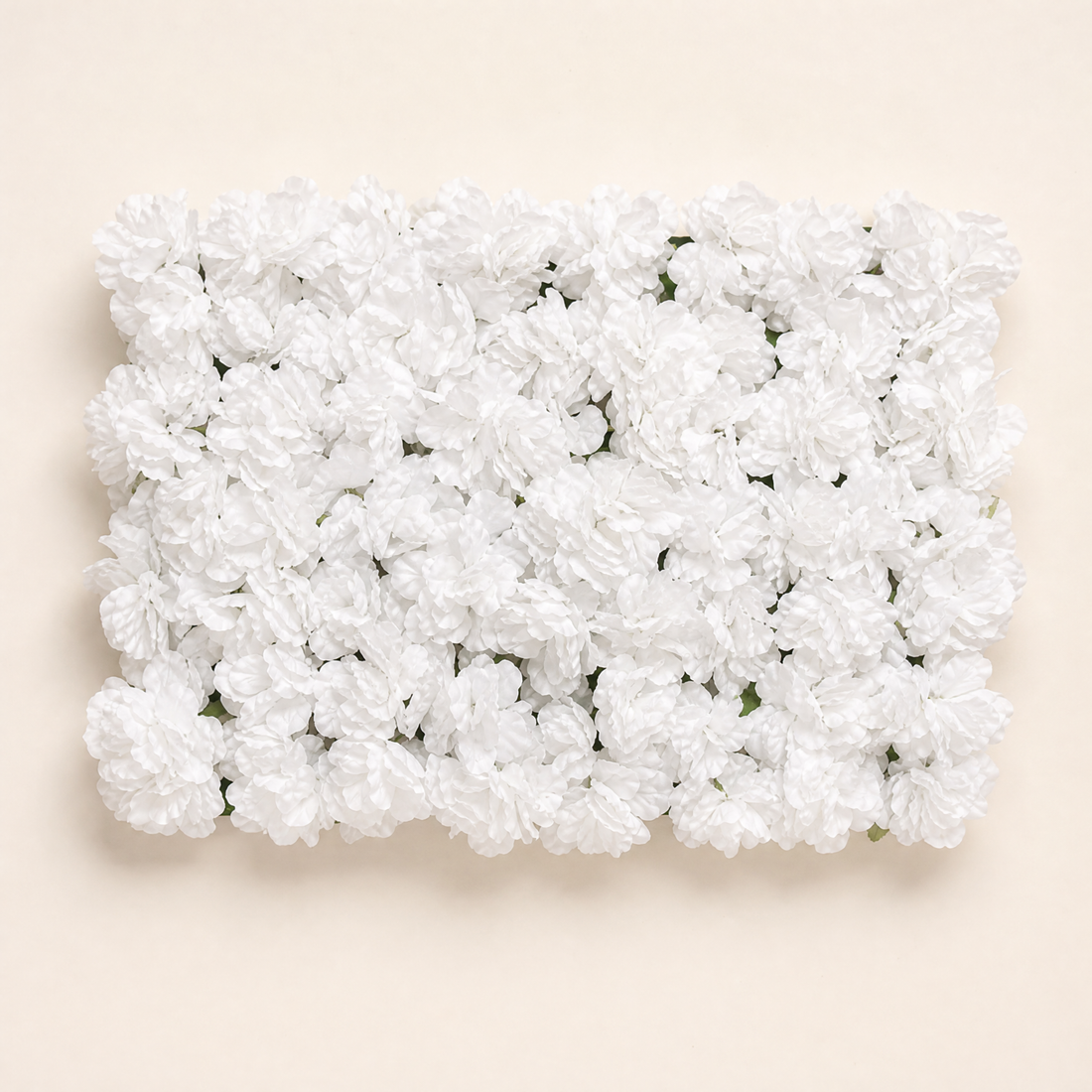 Silk Flower Wall Panel – Faux Floral Backdrop for Wedding Party Home Decor 60x40cm