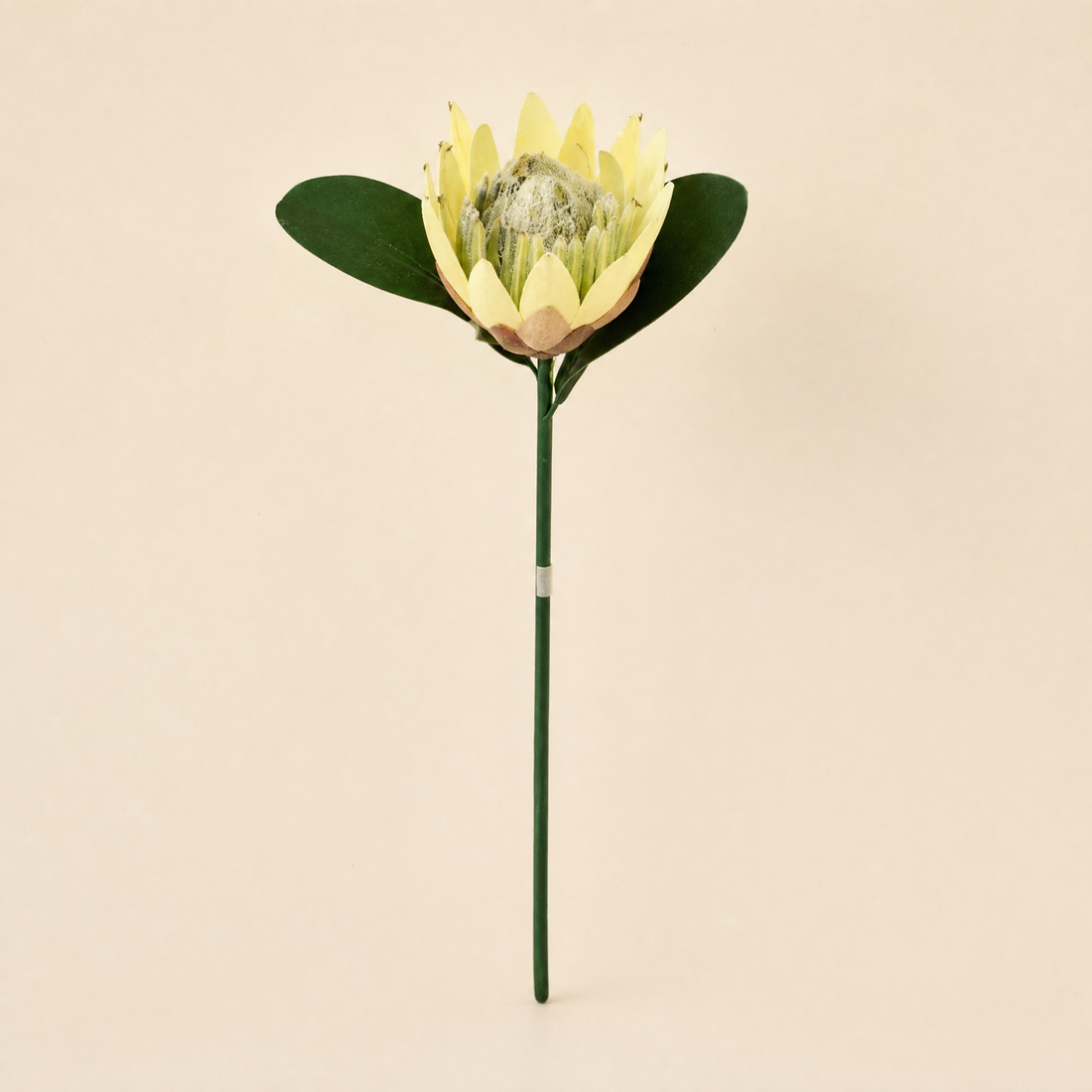 Faux King Protea Stem – Silk Artificial Flower for Wedding and Home Decor
