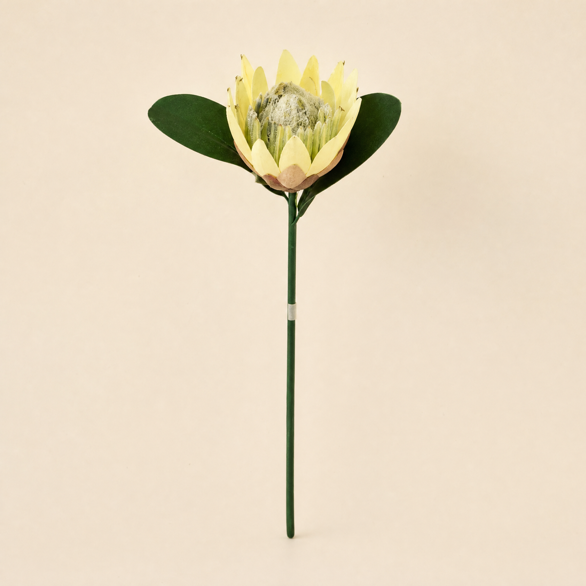 Faux King Protea Stem – Silk Artificial Flower for Wedding and Home Decor