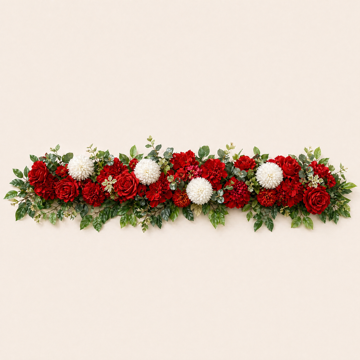 Artificial Flower Row 100cm – Wedding Arch Backdrop Table Centerpiece Floral Decor