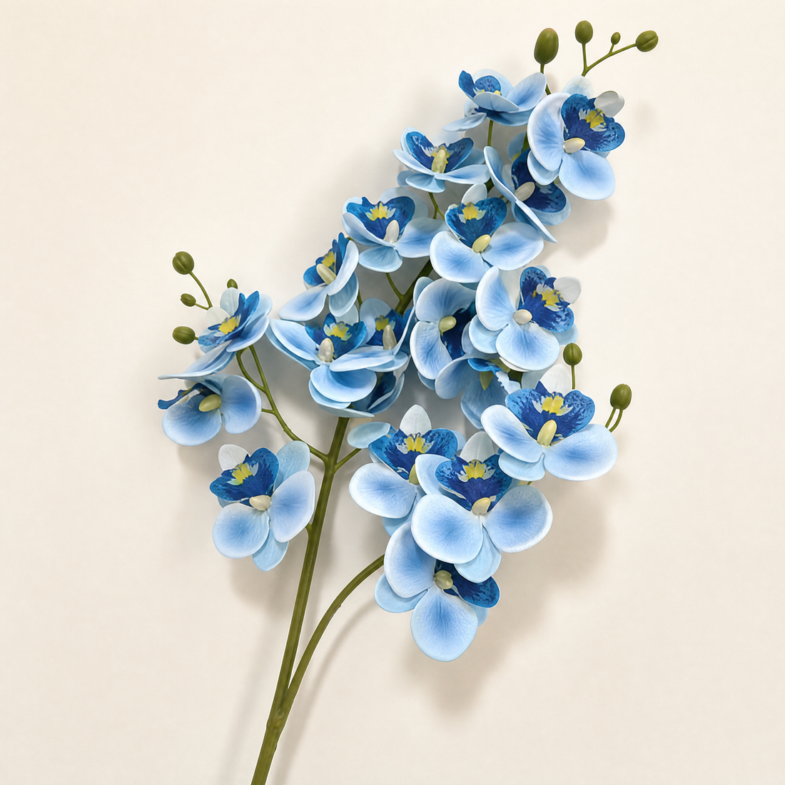 Phalaenopsis Orchid Stem – 21 Heads Faux Floral Arrangement Home Decor
