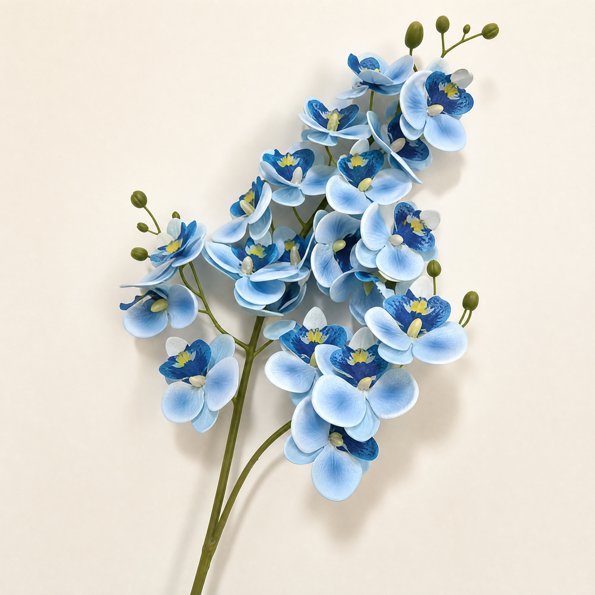 Phalaenopsis Orchid Stem – 21 Heads Faux Floral Arrangement Home Decor