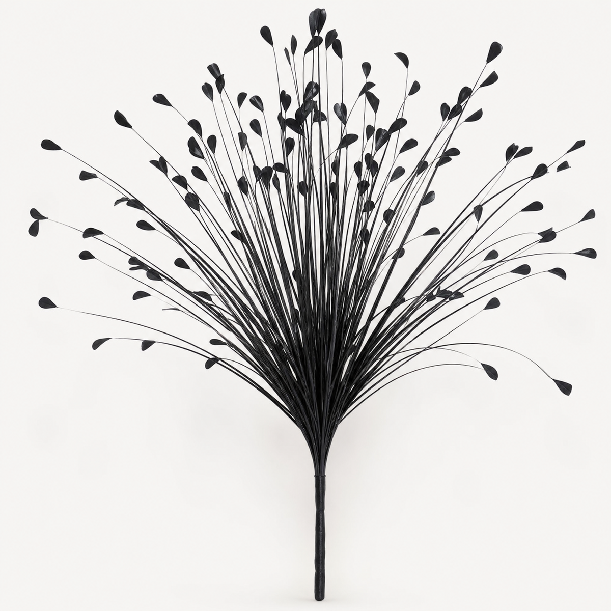 Peacock Grass Spray Stems – Faux Reed Bunch Wedding Decor Floral Arrangement 7pc