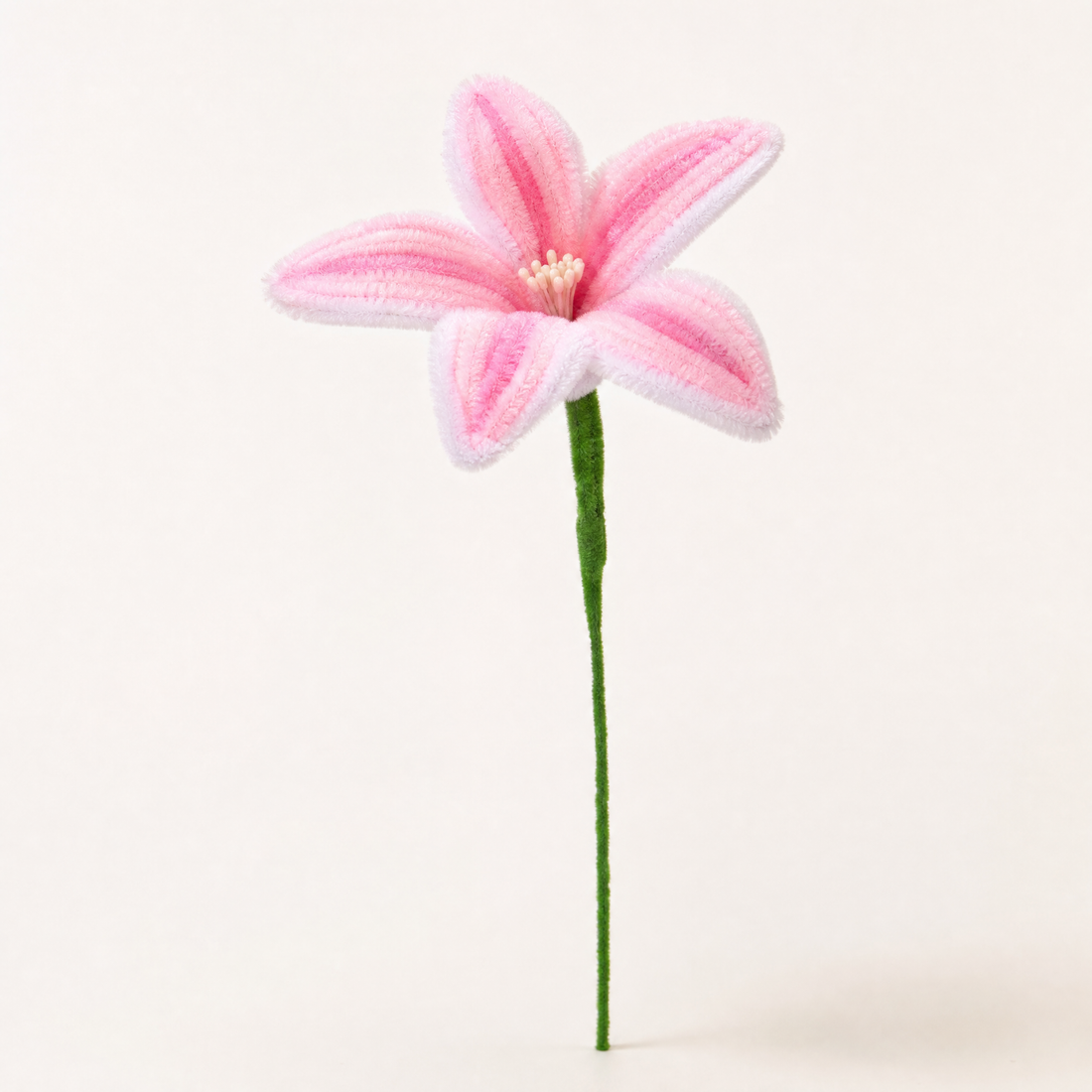 Lily Chenille Pipe Cleaner Stems – DIY Craft Flowers Kids Activity Set