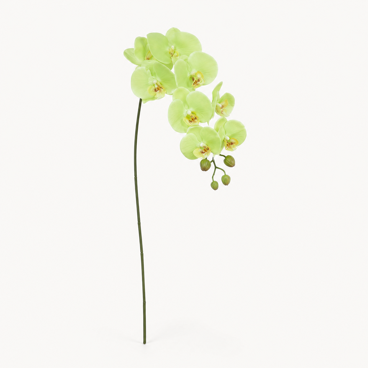 Artificial Orchid Stem – 9 Heads 98cm Faux Phalaenopsis for Home Wedding Decor