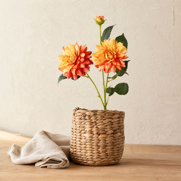 Artificial Dahlia Stem – Silk Faux Flower for Home Decor Wedding Arrangements 76cm