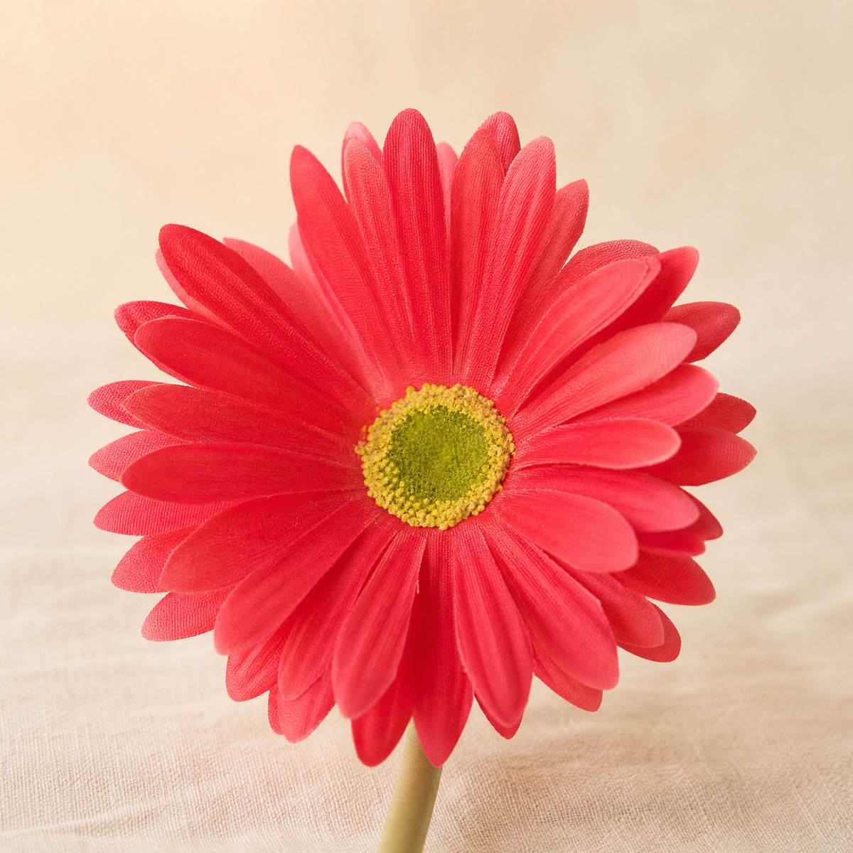 Faux Gerbera Stem – PU Artificial Flower for Home, Wedding and Desk Decor